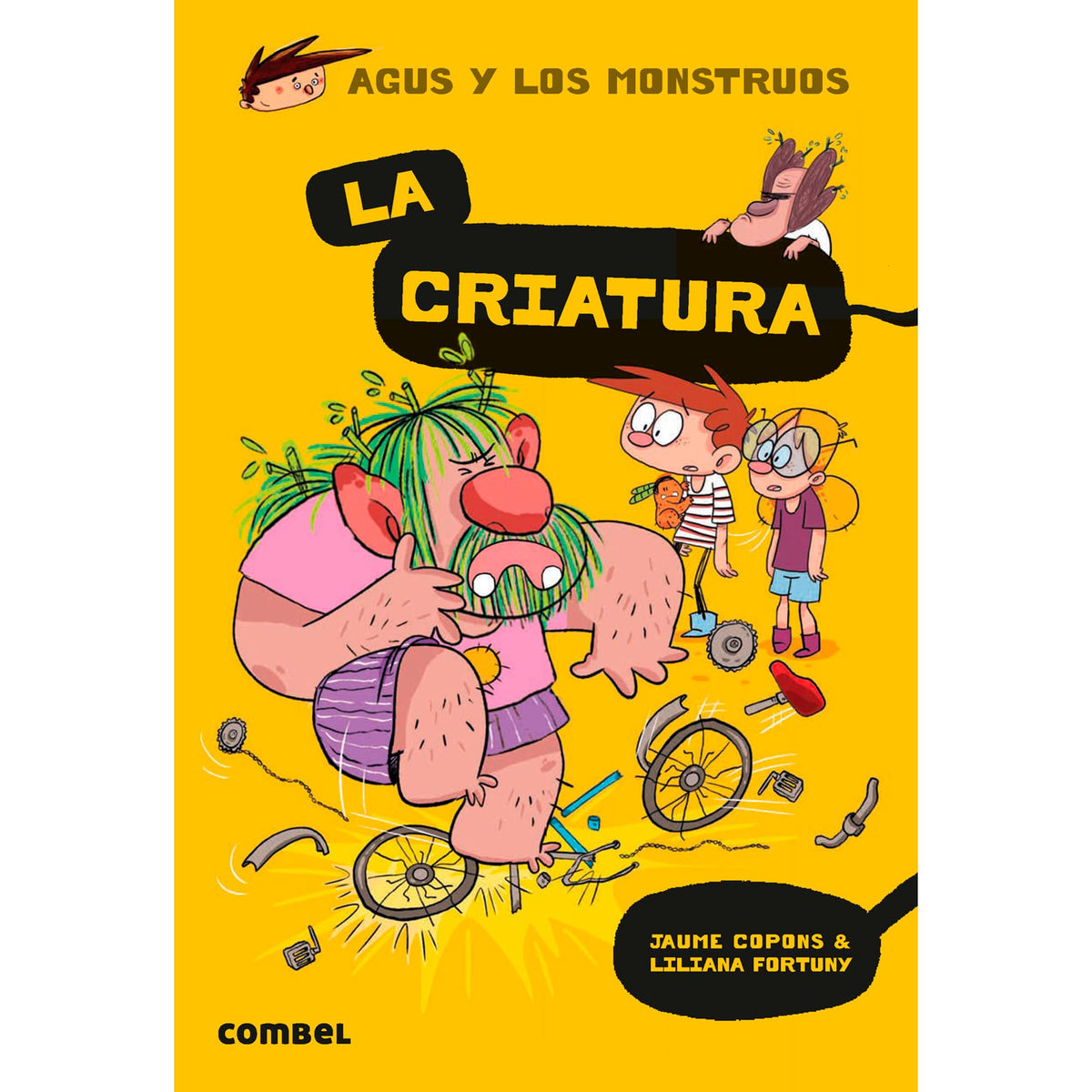 la criatura (agus y los monstruos 18) - novela gráfica infantil 8 años | fomenta la lectura: volume 18