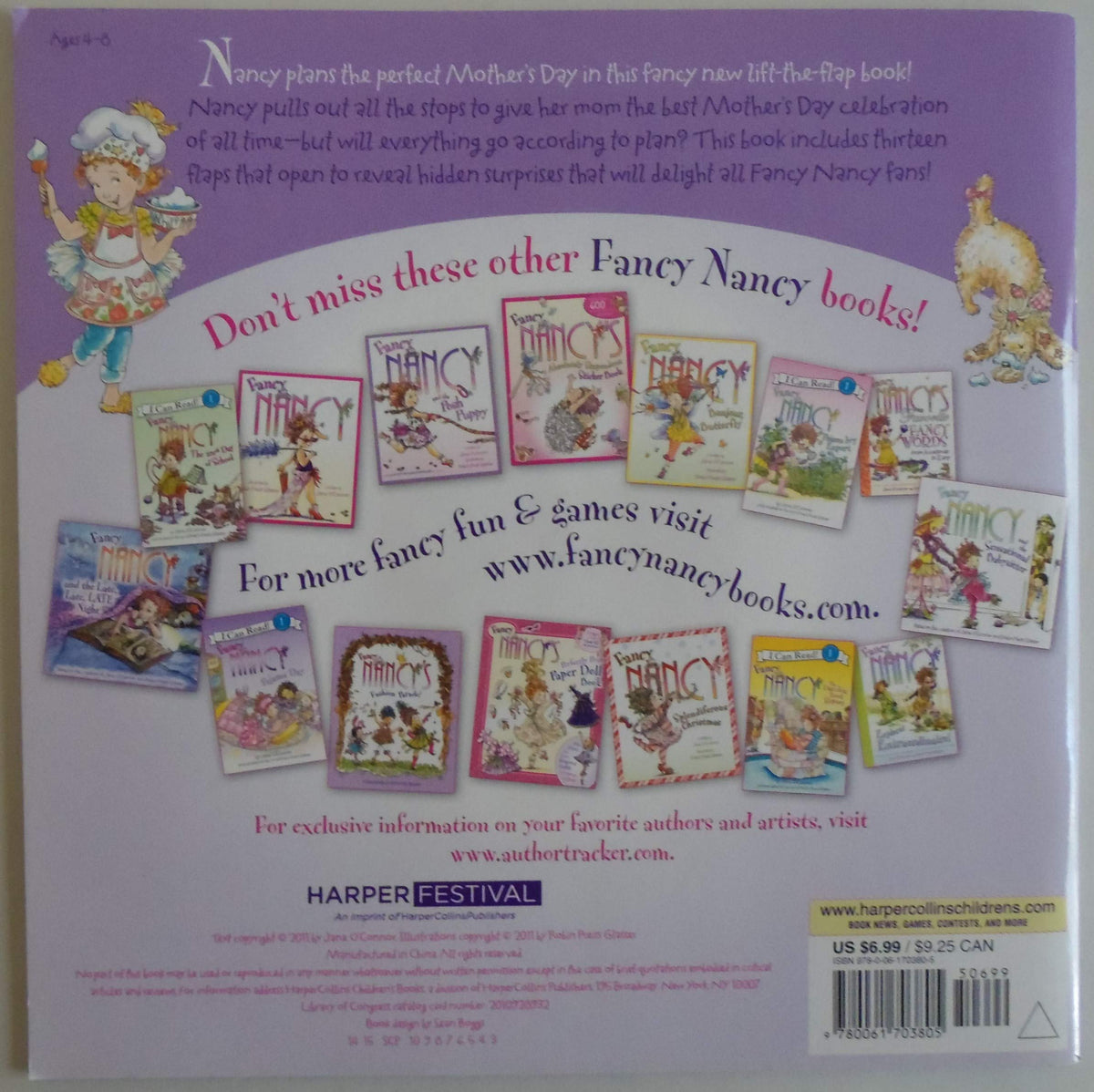 fancy nancy's marvelous mother's day brunch