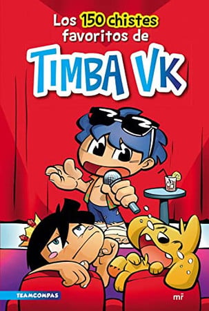 Los 150 chistes favoritos de Timba VK — portada bibliográfica
