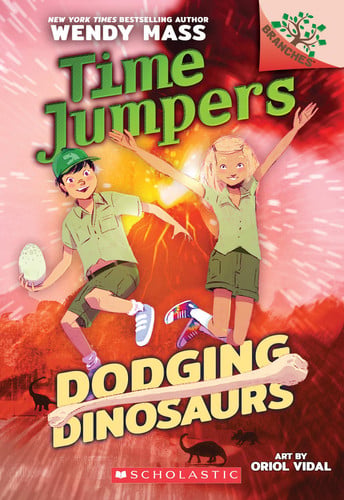 dodging dinosaurs (time jumpers) [idioma inglés] [paperback] [jul 30, 2019] mass, wendy and vidal, oriol