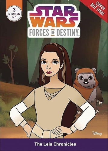 star wars forces of destiny daring adv leia [paperback] [jan 10, 2018] berne, emma carlson