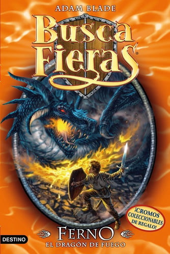 Ferno, el dragón de fuego — portada bibliográfica