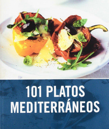 101 platos mediterráneos — portada bibliográfica