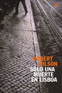 sólo una muerte en lisboa — portada bibliográfica