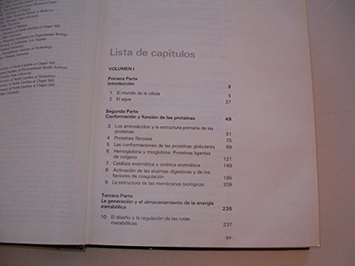 bioquimica. volumenes i y ii