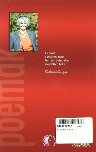 azalaren azpitik (poesía)