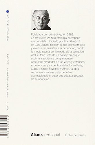 en los reinos de taifa (el libro de bolsillo - bibliotecas de autor - biblioteca juan goytisolo)