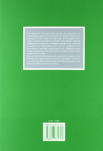 manual de derecho local (manuales)