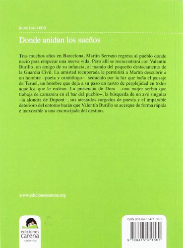 donde anidan los sueños (narrativa)