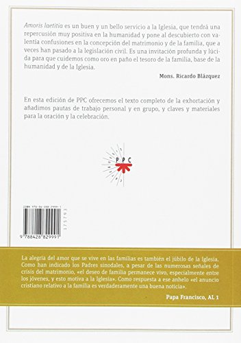 La alegría del amor: Claves y propuestas sobre el amor en la familia (Papa Francisco)