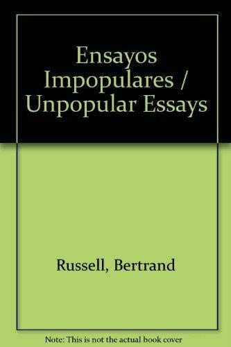 ensayos impopulares