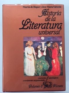 la entrada en el siglo xx (historia de la literatura universal; t.8)
