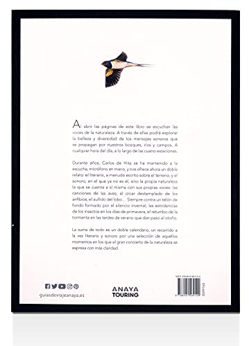 El sonido de la Naturaleza: Calendario sonoro de los paisajes de España (Guías Singulares)