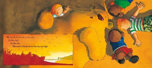 bear flies high