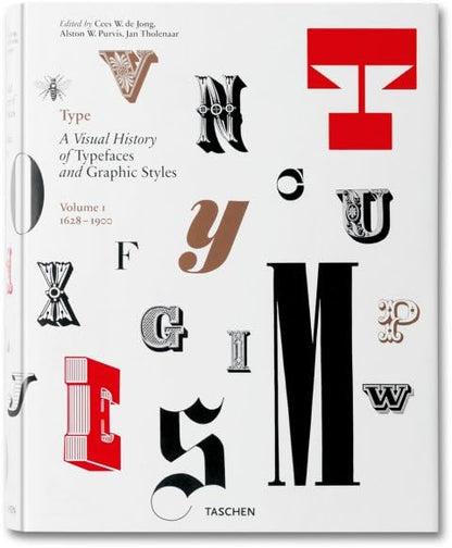 Type. A Visual History of Typefaces & Graphic Styles. 1628?1900: Vol. 1 (Varia)