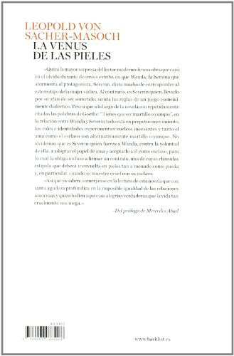 la venus de las pieles (backlist contemporáneos ficción)