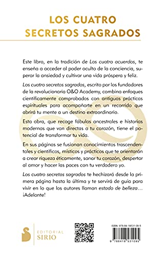 los cuatro secretos sagrados del amor y de la prosperidad: una guía para vivir en un estado de belleza (fondo)
