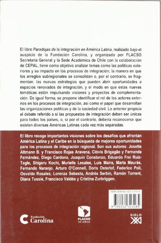 Las paradojas de la integración en América Latina y el Caribe (SIN COLECCION)