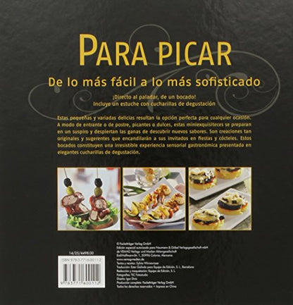 Para Picar. Libro De Recetas (+ 4 Cucharitas)