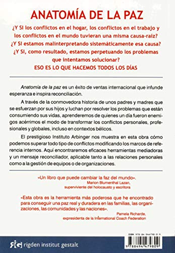 anatomía de la paz. la resolución del corazón del conflicto