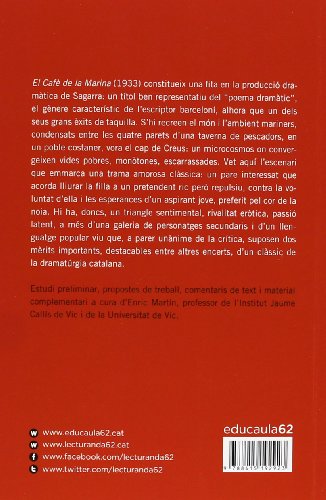 el cafè de la marina (+ recurs digital): inclou recurs digital: 116 (educació 62)