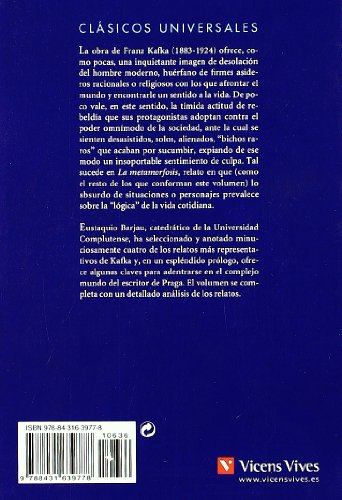 la metamorfosis n/c (clásicos universales) - 9788431639778