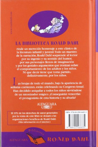 las brujas (biblioteca roald dahl) (fuera coleccion ficcion trade)