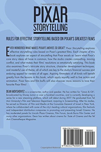 Pixar Storytelling: Rules for Effective Storytelling Based on Pixar's Greatest Films