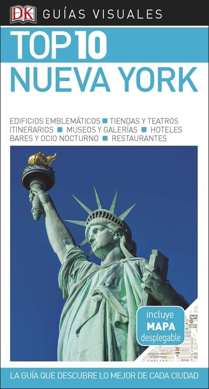 Guía Visual Top 10 Nueva York: La guía que descubre lo mejor de cada ciudad (Guías Top10)
