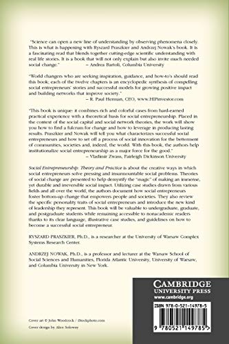 Social Entrepreneurship: Theory and Practice