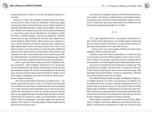 nina y la maldición de la serpiente emplumada (la chica de la sexta luna)