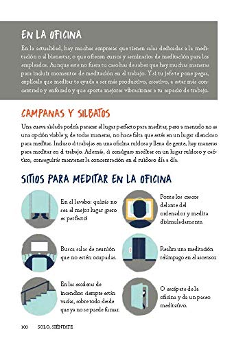 solo siéntate. si crees que meditar no es lo tuyo, ¡te equivocas!: 15 x 21 (yoga)