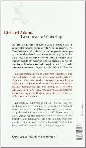 La colina de Watership (Biblioteca Formentor)