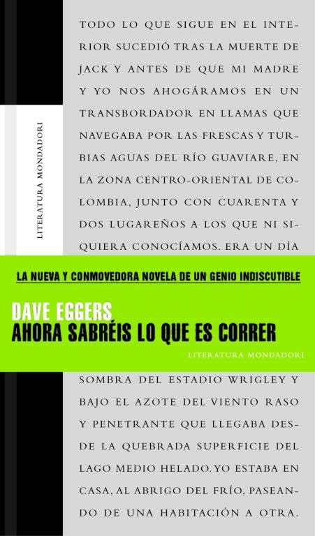 ahora sabréis lo que es correr (random house)