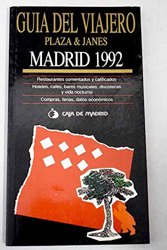guia del viajero : madrid 1992