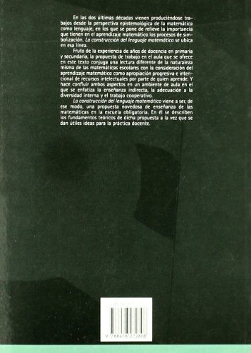 La Construcción Del Lenguaje Matemático