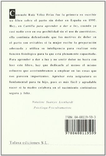 cartilla para aprender a dar a luz (fuera de colección)