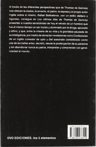 los últimos días de thomas de quincey