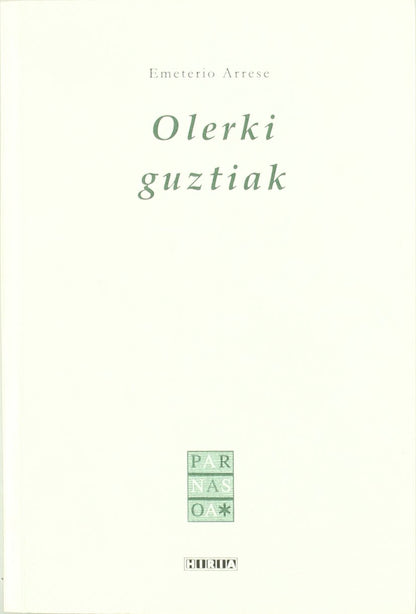 Olerki Guztiak (Parnasoa)