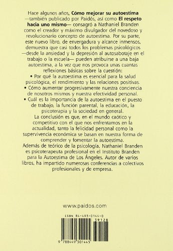 los seis pilares de la autoestima / the six pillars of self esteem