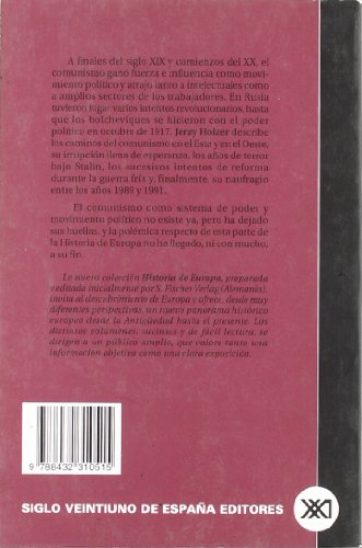 El comunismo en Europa: Movimiento político y sistema de poder (Historia de Europa)