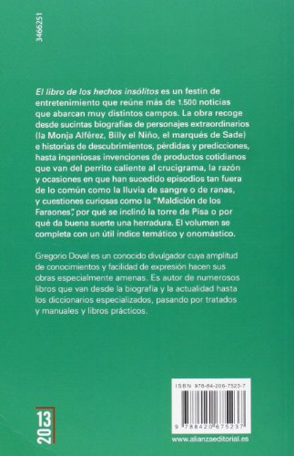 El libro de los hechos insólitos (13/20)