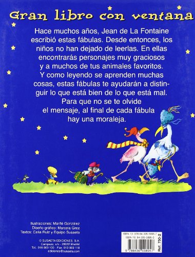 fabulas de la fontaine (gran libro con ventana) (sin coleccion)