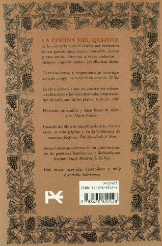 la cocina del quijote (libros singulares (ls))