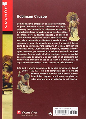 robinson crusoe - cucaña n/c (colección cucaña) - 9788431668044