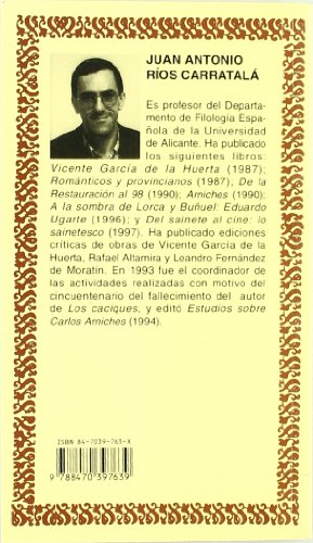 La señorita de Trevélez. Los caciques . (CLASICOS CASTALIA. C/C.)
