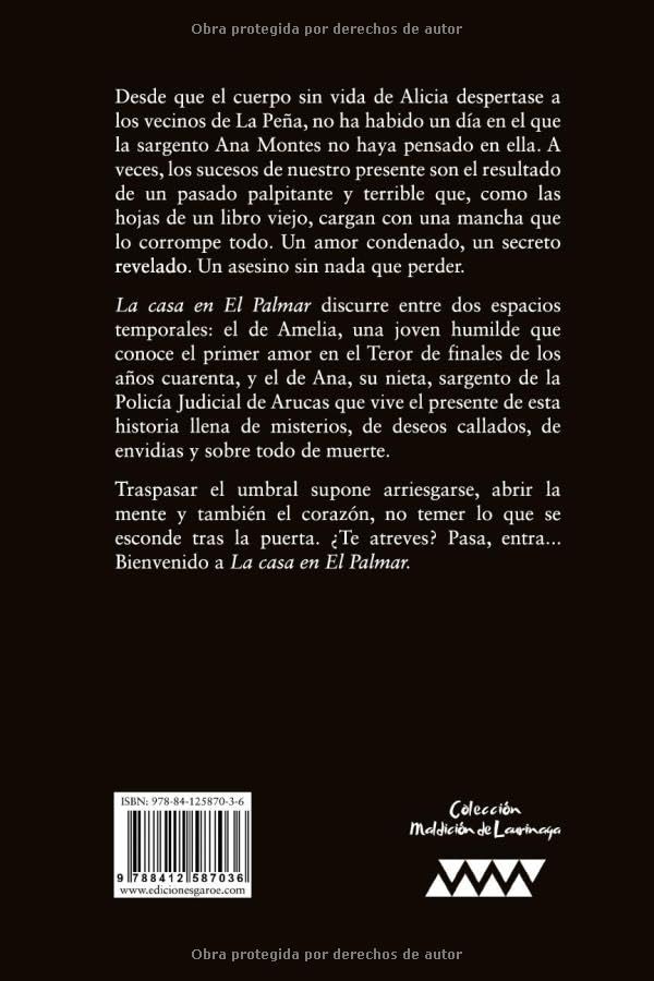 la casa en el palmar: 1 (colección maldición de laurinaga)