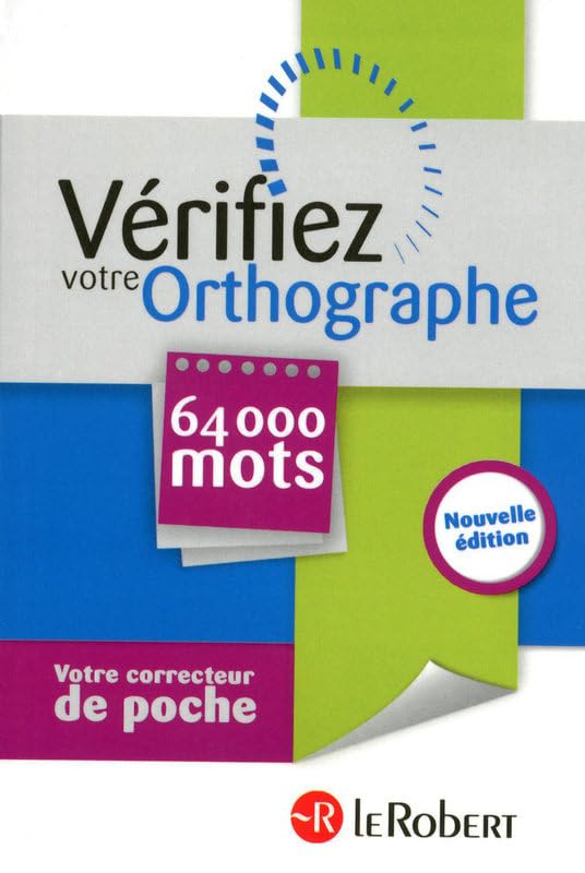 vérifiez votre orthographe: 64000 mots