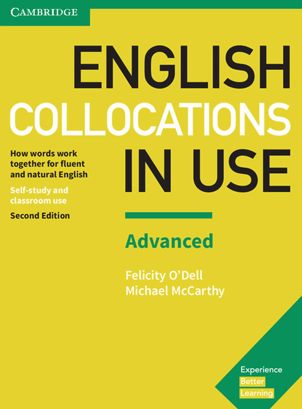 english collocations in use advanced. second edition. book with answers.