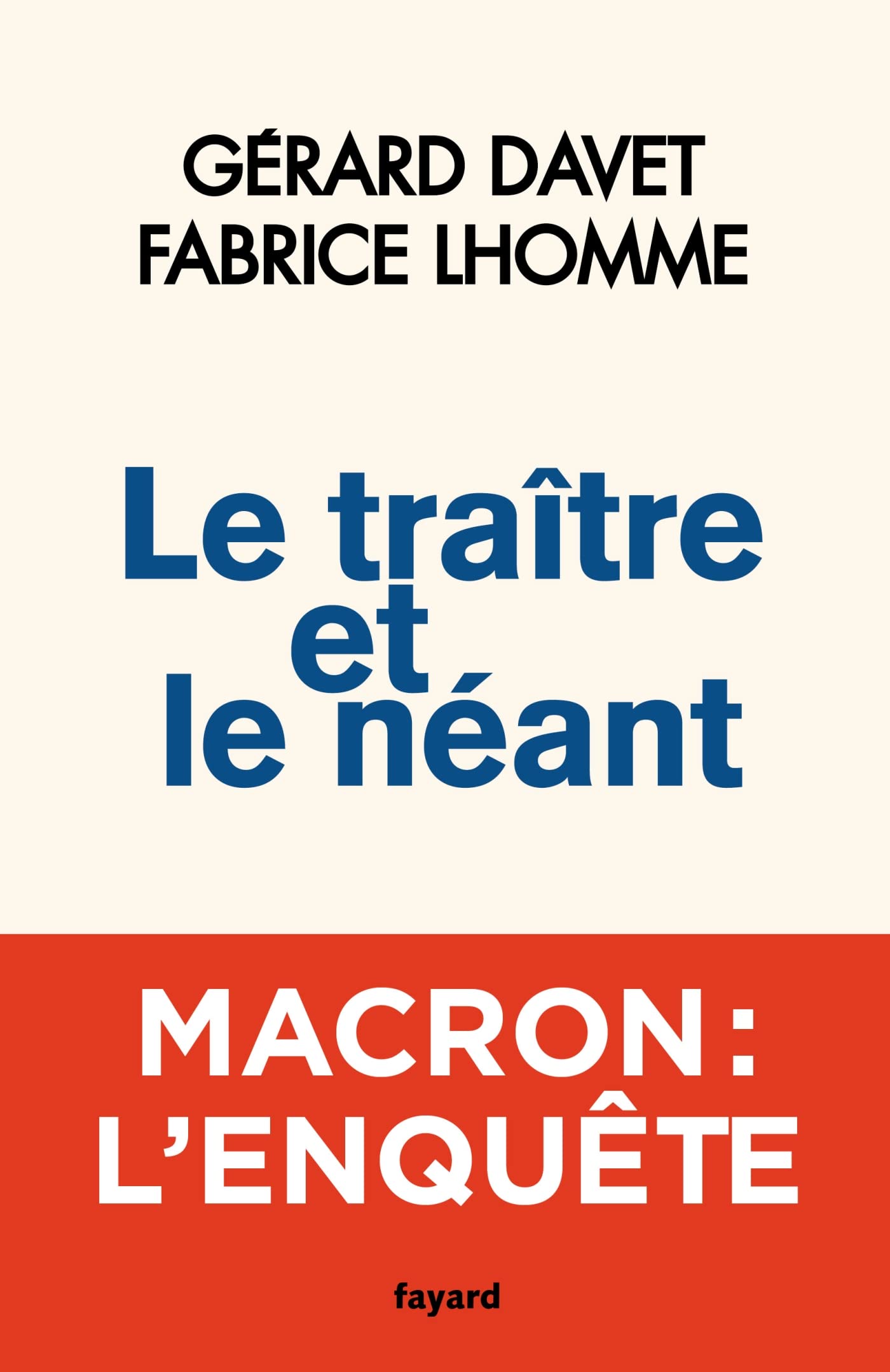 le traître et le néant